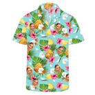 Custom Face Hawaiian Shirt Pineapple Tropical Aloha Shirt