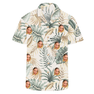 Custom Face Hawaiian Shirt Summer Beach Party Shirts